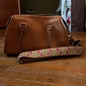 Vintage Leather Tan Coach Purse